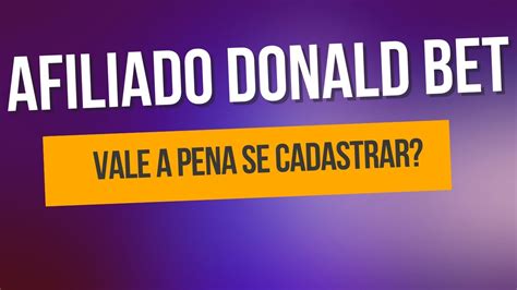 donaldbet afiliados,afiliados vai de bet